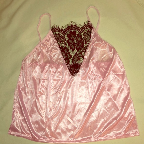 Sexy Silk Eyelash Lace Pajamas Set - Picture 2 of 4